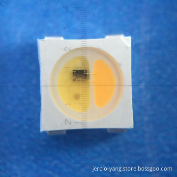 All kinds of white light single point single point control built-in IC SK6812WWA double white light + amber color